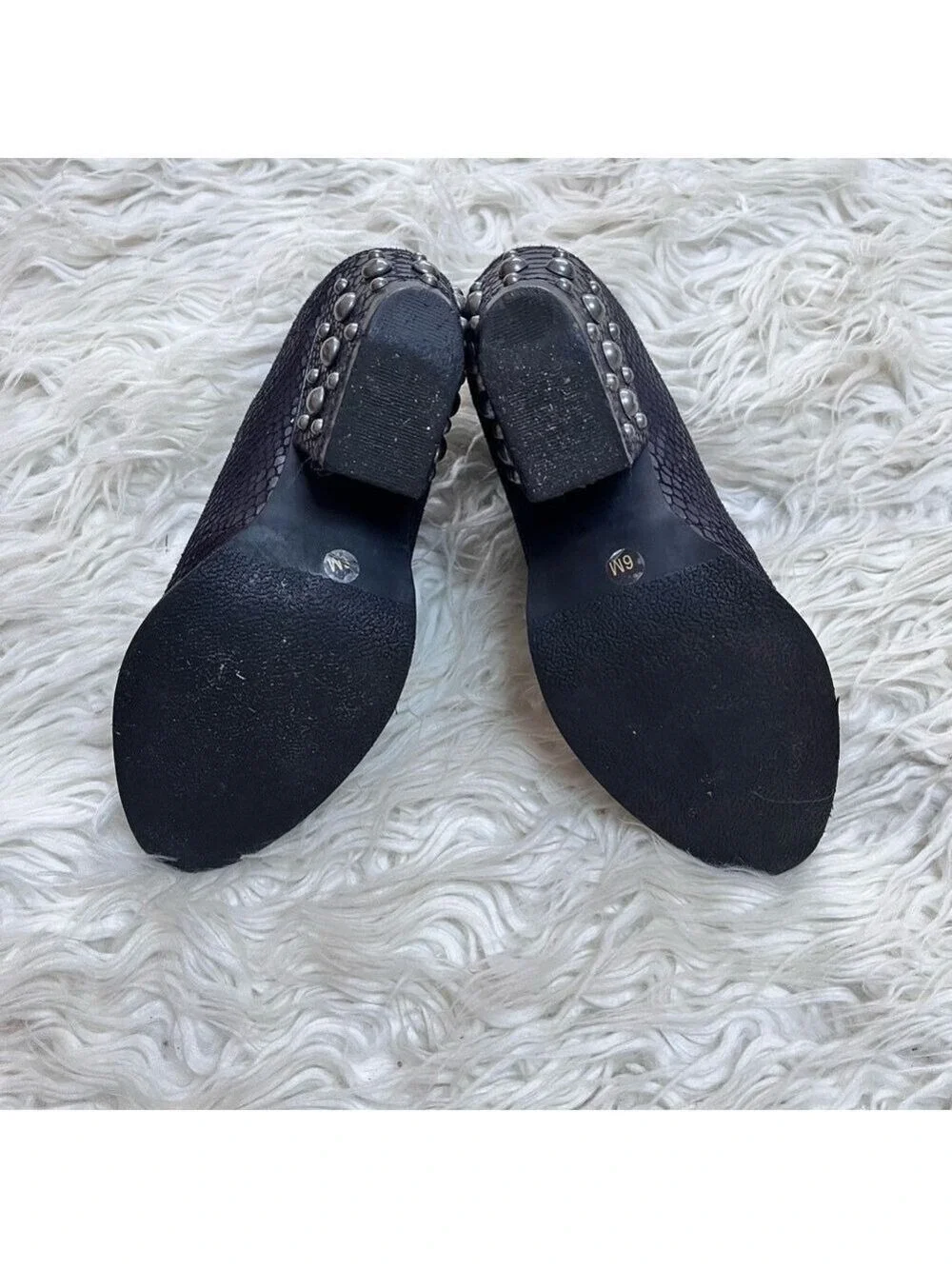 Matisse black leather